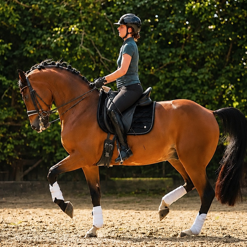 Dressuurpaard voorgesteld voor de veiling — St. Hubert Horse & Country Club, Hoogboom